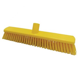 380mm Floor Brush Stiff Yellow