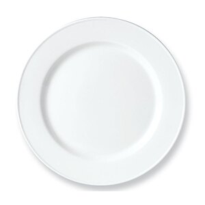 Steelite Simplicity Vitrified Porcelain White Round Service Plate 30cm
