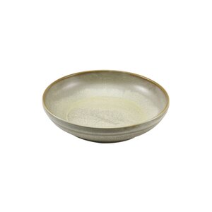 Genware Terra Porcelain Matte Grey Round Coupe Bowl 27.5 Cm