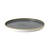 Churchill Stonecast Vitrified Porcelain Blueberry Round Walled Plate 21x2cm