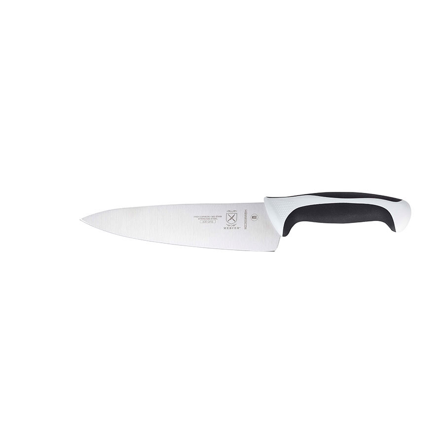 Mercer Millennia Colors® Chef's Knife 8in With Santoprene® Handle White