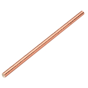 Paper Copper Cocktail Straw 5.5 Inch 14cm 5mm Bore