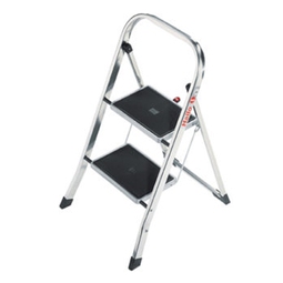 Hailo Household 2-Step Ladder Aluminium 150kg