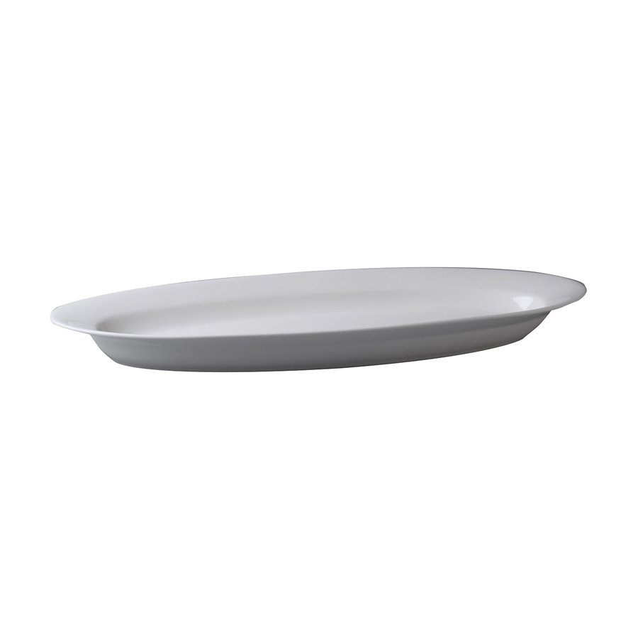 Rak Buffet White Oval Dish 21cm
