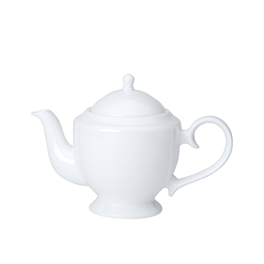 William Edwards Classic White Bone China 2 Cup Teapot 50cl 17.5oz