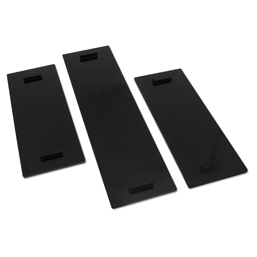 3 Spare black Acrylic Inserts for DB009