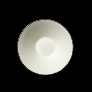 Steelite Charcoal Dapple Vitrifird Porcelain Round Essence Bowl 20.25cm 8 Inch