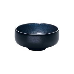 Playground Nara Stoneware Black Round Bowl 16x6.2cm 71cl