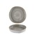 Churchill Stonecast Vitrified Porcelain Peppercorn Grey Organic Round Walled Bowl 20x4.5cm