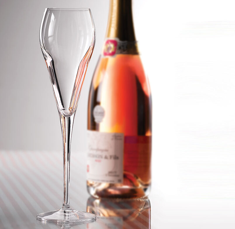 Vinoteque Super Crystal Champagne Flute 7oz