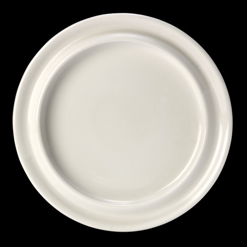 Steelite Freedon Vitrified Porcelain White Round Plate 10 Inch 25cm