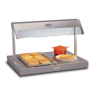 Victor HDU20ZX Heated Display Unit with Gantry & Stainless Steel Top