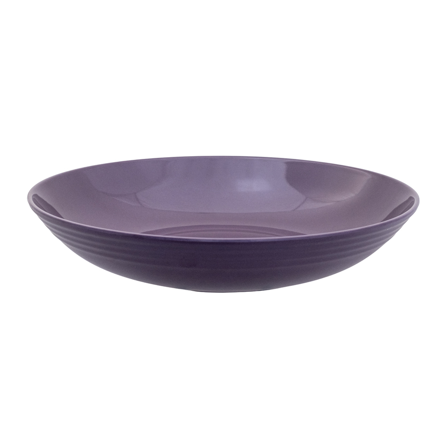 Mirage Savanna Melamine Purple Round Buffet Bowl 39cm