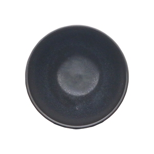 Artisan Andromeda Vitrified Stoneware Round Black Mini Bowl 10cm