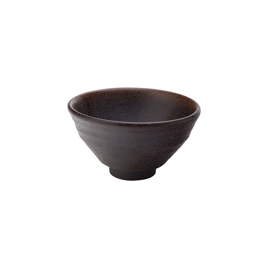 Utopia Fuji Terracotta Brown Round Rice Bowl 14cm 5.5 Inch 50cl 18oz