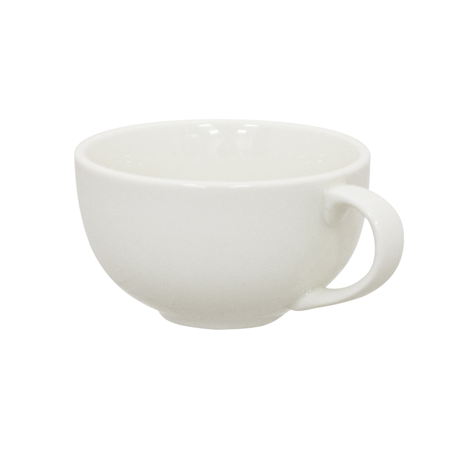 Crème Renoir Vitrified Porcelain White Cup 23cl 8oz
