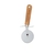 KitchenCraft World of Flavours Italian Pizza Cutter With Acacia Wood Handle 19.5cm