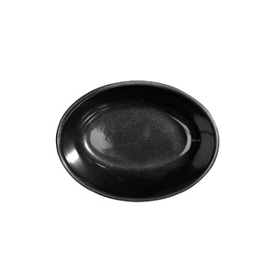 Churchill Cookware Vitrified Porcelain Metallic Black Round Pie Dish 13.5cm 50cl 17.6oz