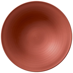 Villeroy & Boch Copper Glow Porcelain Round Deep Coupe Plate 315x315x120mm