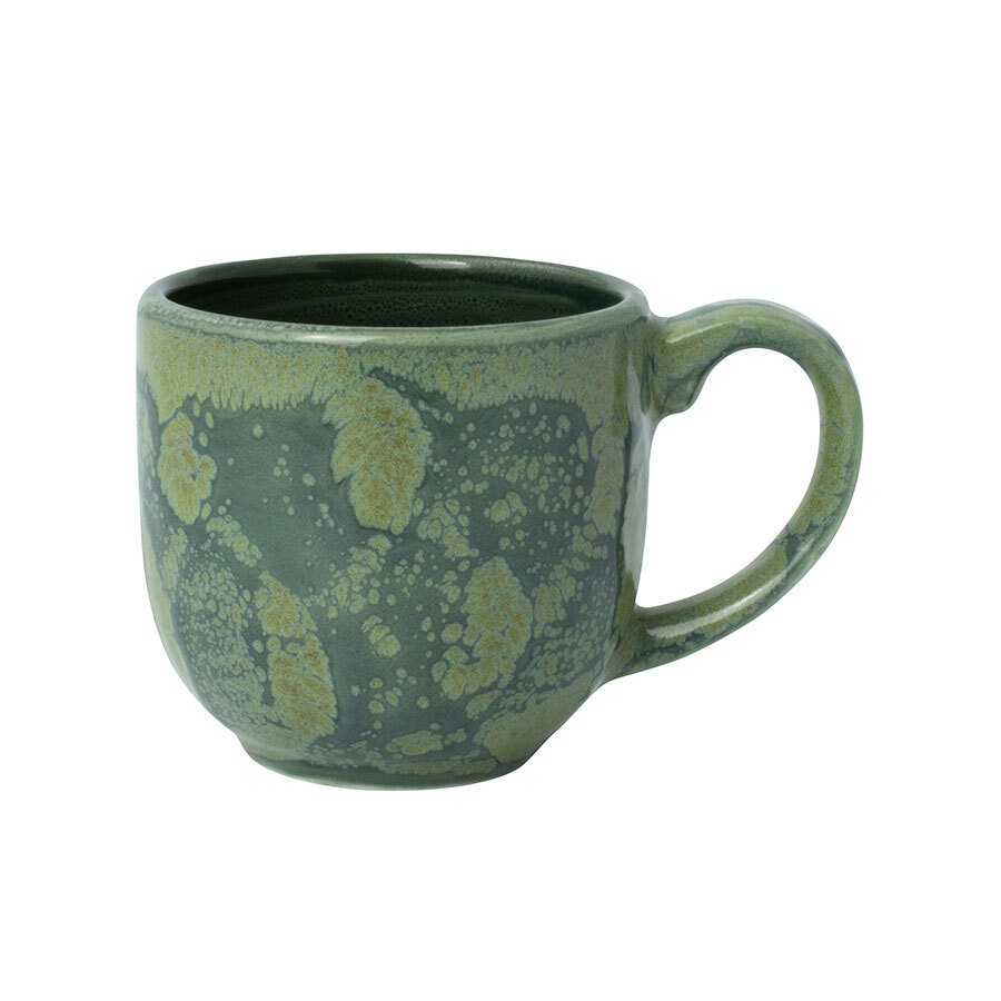 Steelite Aurora Vitrified Porcelain Vesuvius Burnt Emerald City Mug 11.4cl