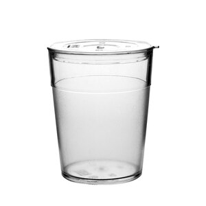 Clear Hermetic Lid For Cf002Cl Tumbler Polycarbonate