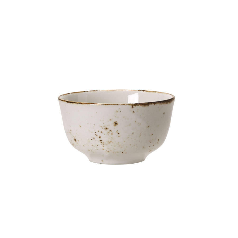 Steelite Craft Vitrified Porcelain White Round Sugar / Boullion Cup 8oz