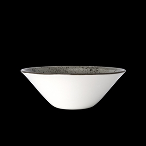 Steelite Urban Vitrified Porcelain Smoke Grey Round Essence Bowl 16.5cm 58.5cl