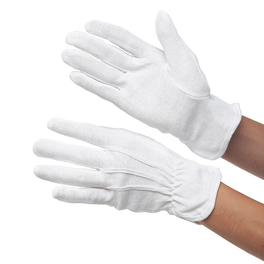 Dennys White Heat Resistant Gloves Large