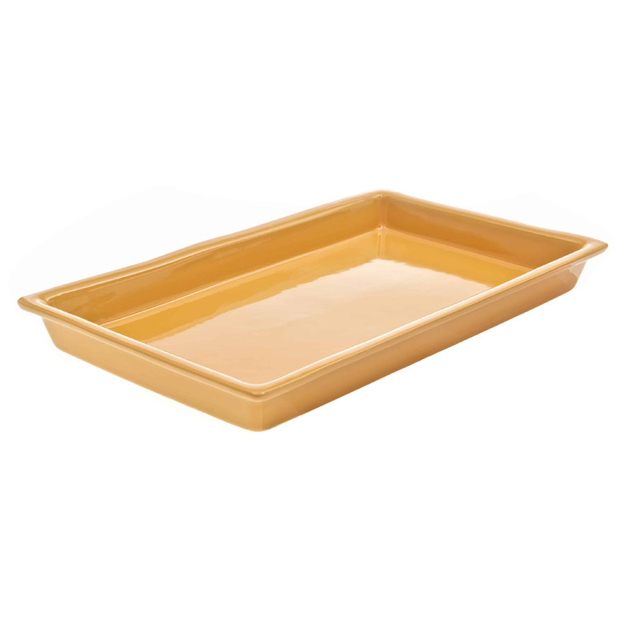 Tuscan Yellow Ceramic Gastronorme Dish 1/1 60mm