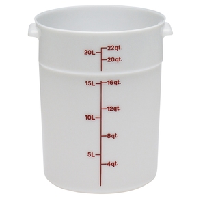Cambro Container With Metric Measurements Polyethylene 20.8ltr