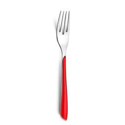 Amefa Eclat 18/10 Stainless Steel Table Fork Red