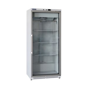Arctica Medium Duty Upright Refrigerator - Glass Door - 580Ltr - White
