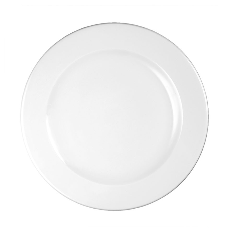 Churchill Profile Vitrified Porcelain White Round Plate 21cm