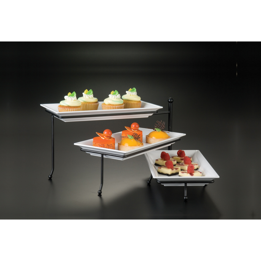 Rectangular Three-Tier Foldable Stands