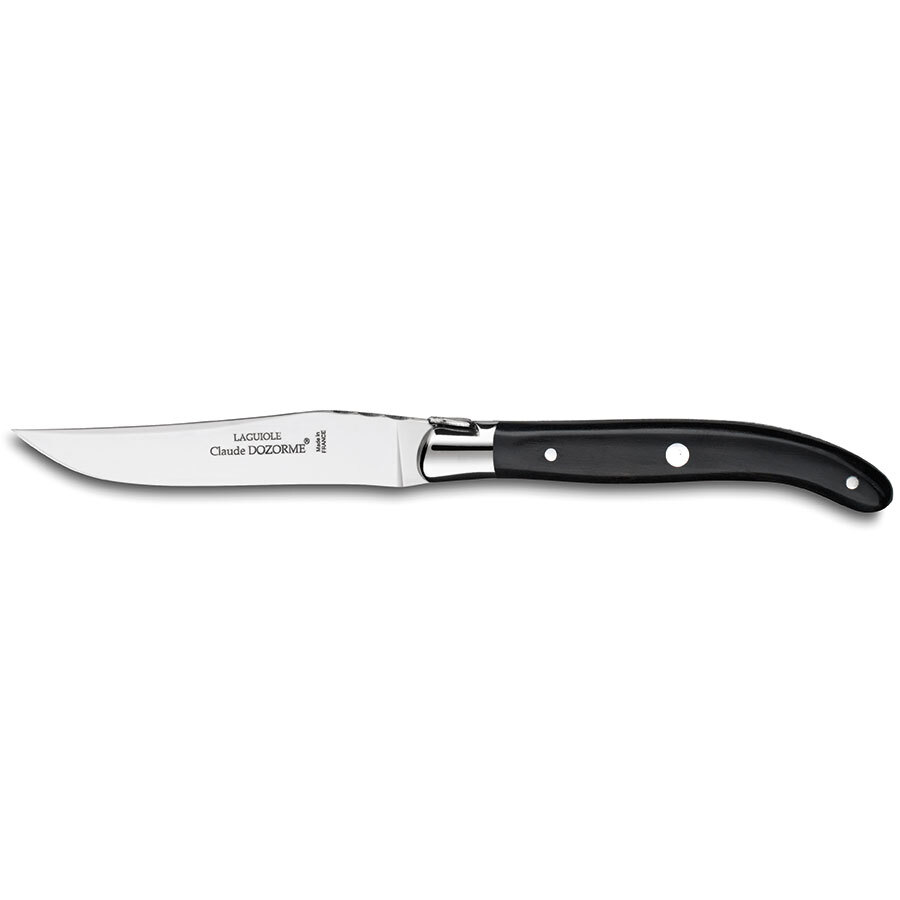Claude Dozorme Laguiole 18/10 Stainless Steel Steak Knife Full Bolster Handle