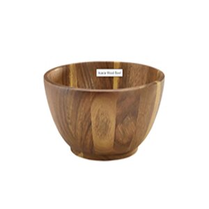 Acacia Wood Bowl 15cm Dia x 7cm High