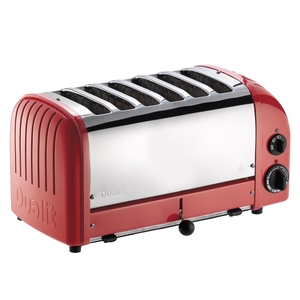 Dualit 60154 6 Slot Vario Toaster - Red