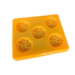 Rice Mould Silicone Orange With Lid 24x29x2.5cm