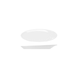 Boston Opulence White Oval Plate 25.5cm