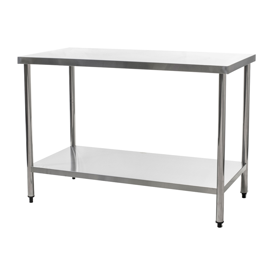 Connecta Centre Table with Undershelf - 1200 x 600 with 900mm high worktop
