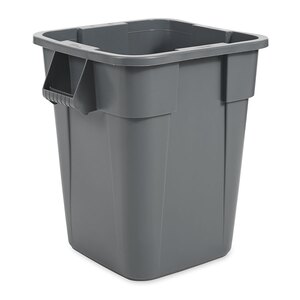 Rubbermaid Brute® Square Containers Grey151.4ltr