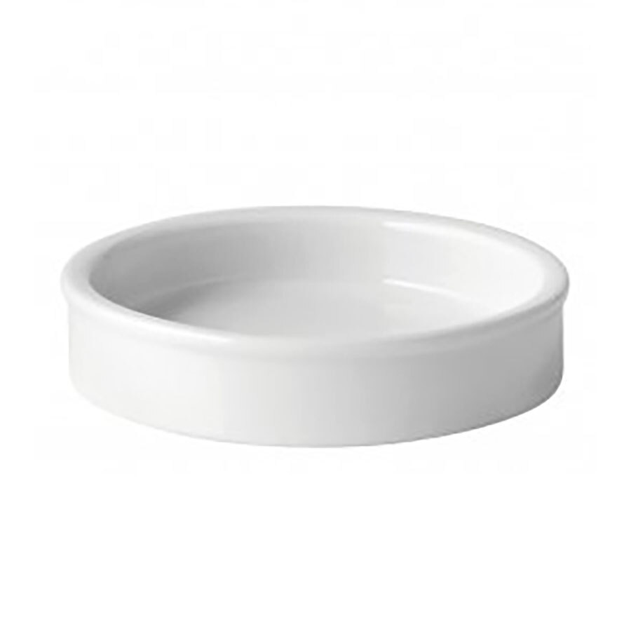 Utopia Titan Porcelain White Round Tapas Dish 10cm 4 Inch
