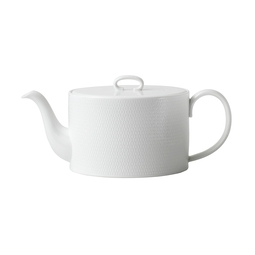 Wedgwood Gio Bone China White Large Teapot 94cl