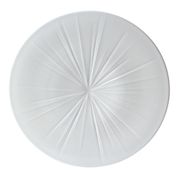 Nikko Halo Bone China White Round Flat Plate 27cm