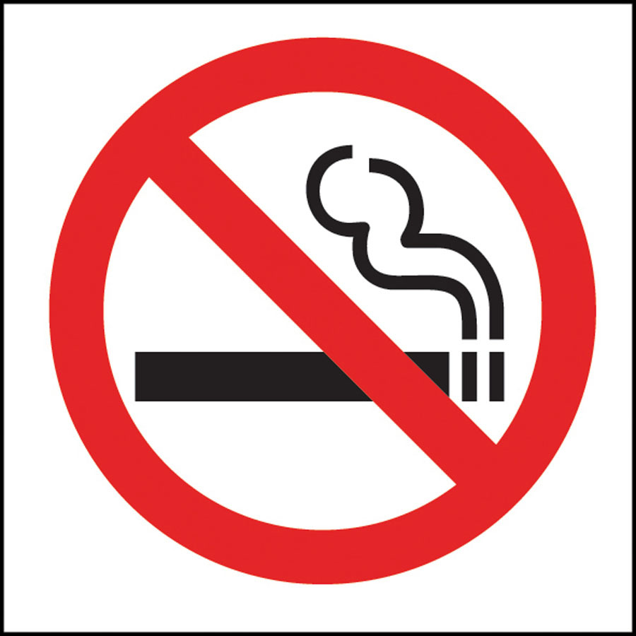 Safety Sign No Smoking Symbol
