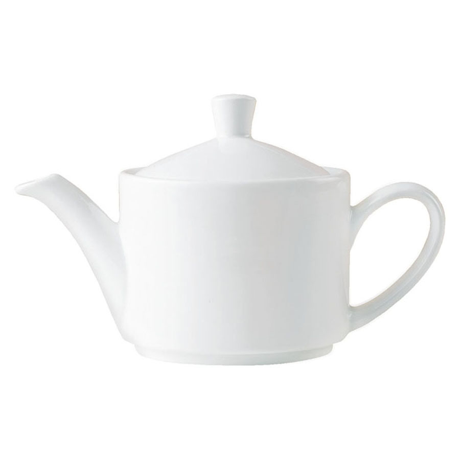 Steelite Monaco Vitrified Porcelain Replacement Lid For Tea/Coffee Pot B8118, B8748 & B7990