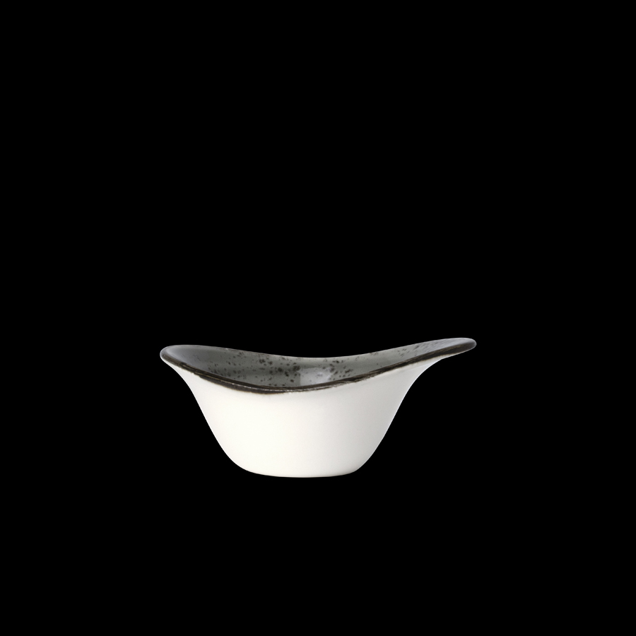 Steelite Urban Vitrified Porcelain Smoke Grey Round Bowl 13cm 12.0cl