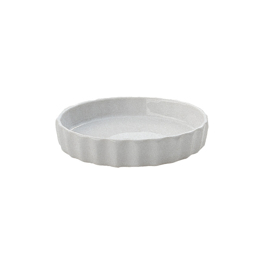 Revol French Classics Porcelain White Round Flan Dish 12.5cm 17cl