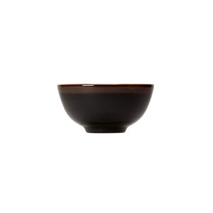 Steelite Koto Vitrified Porcelain Black Round Bowl 3.75 Inch 9.4cm