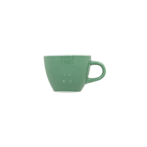 Superwhite Café Porcelain Sage Green Tulip Shaped Cup 8.5cl 3oz